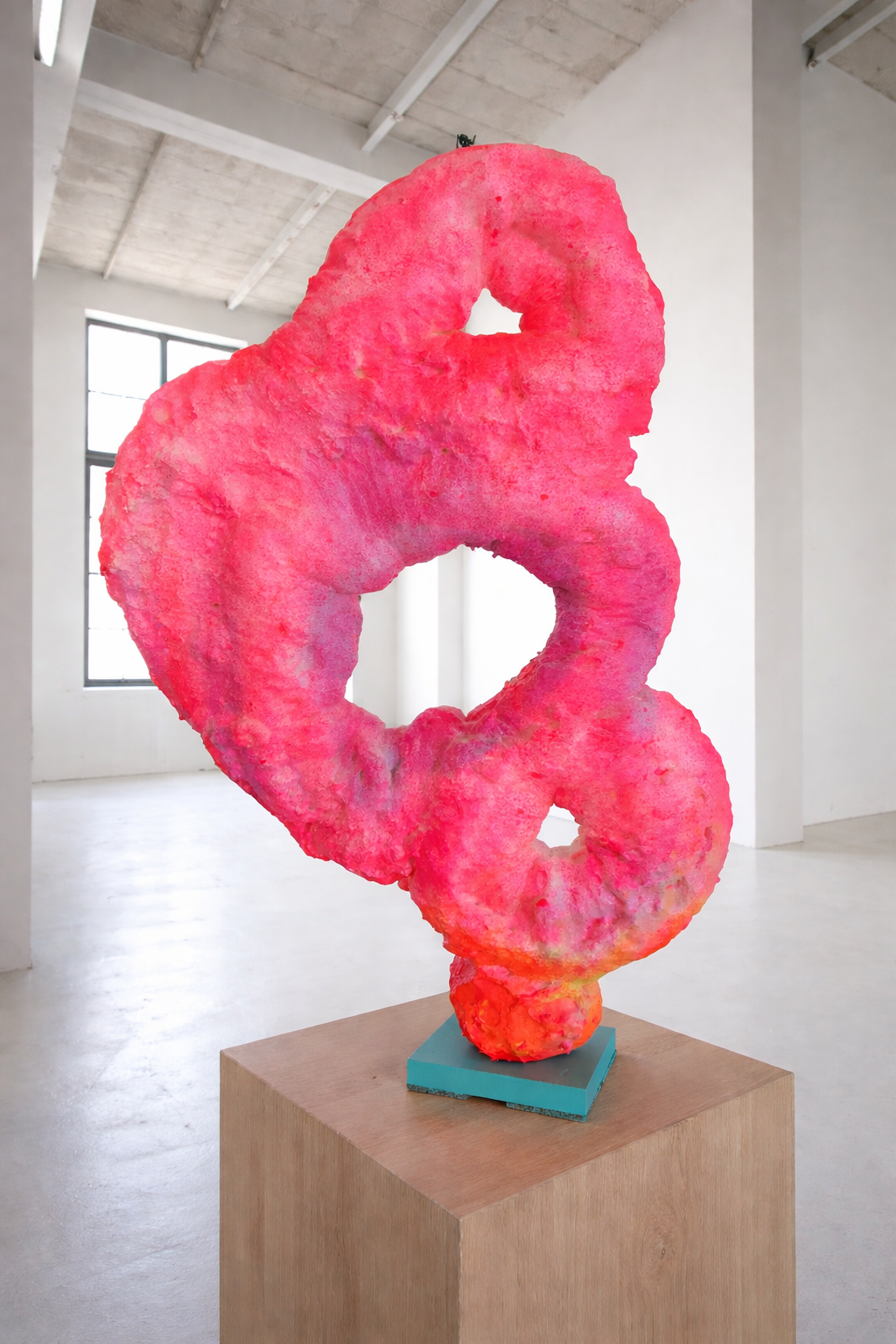 LICHTKORALLE – farbwechselnde Skulptur (66 cm)