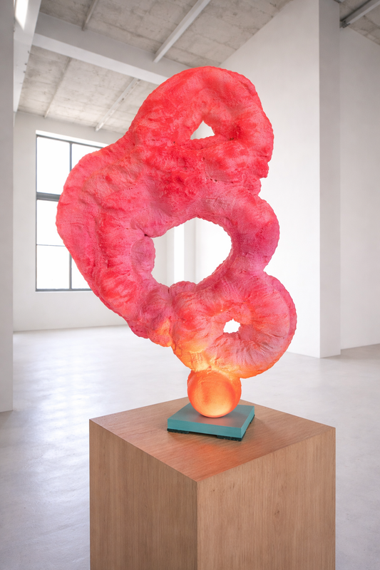 LICHTKORALLE – farbwechselnde Skulptur (66 cm)